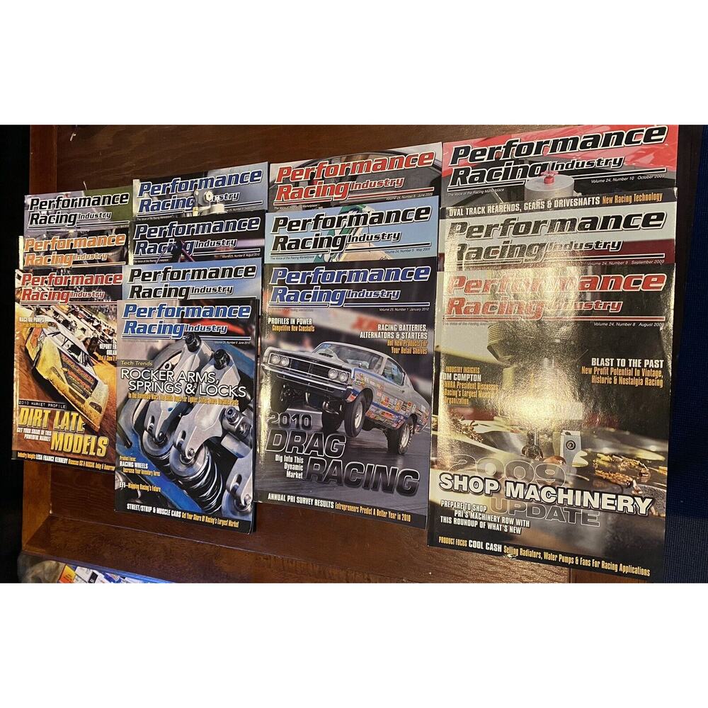 Performance Racing Industry Magazines (13) Issues 2009 - 2010 Drag Racing - Picture 6 of 6